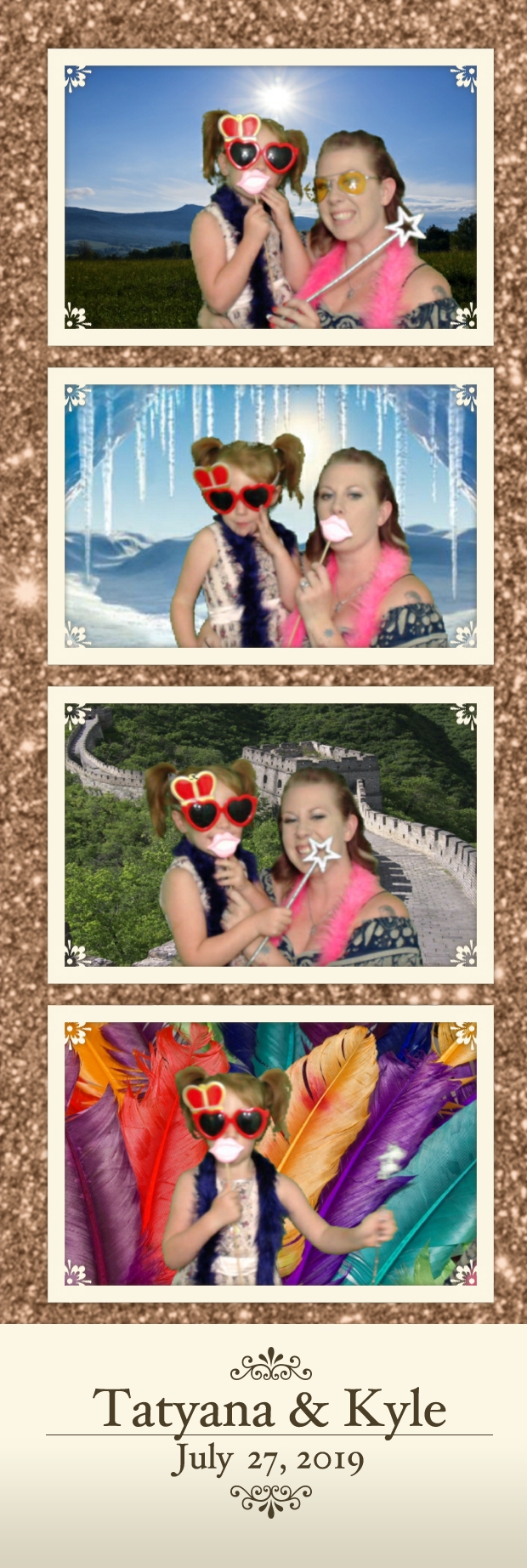 Tatyana and Kyle’s Wedding | View more photos from the event at gallery.photoboothbillings.com/u/PhotoBoothBillings/Tatyana-and-Kyle’s-Wedding
